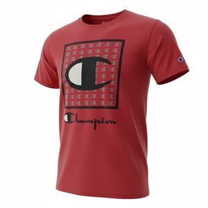 Champion Red Logo Tee